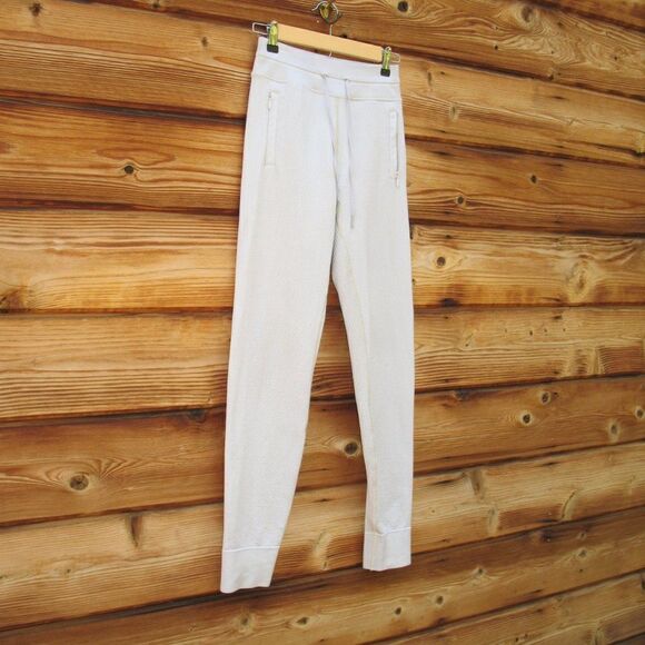 Lululemon Womens Engineered Warmth Jogger Pants Vapor White - Picture 4 of 16